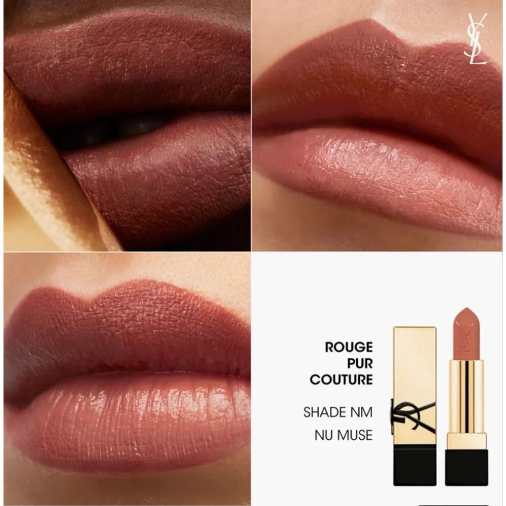 YSL Rouge Pur Couture NM Nu Muse Mini Lipstick 1.3g New In Box